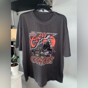 Cowboy Graphic T-Shirt - Black